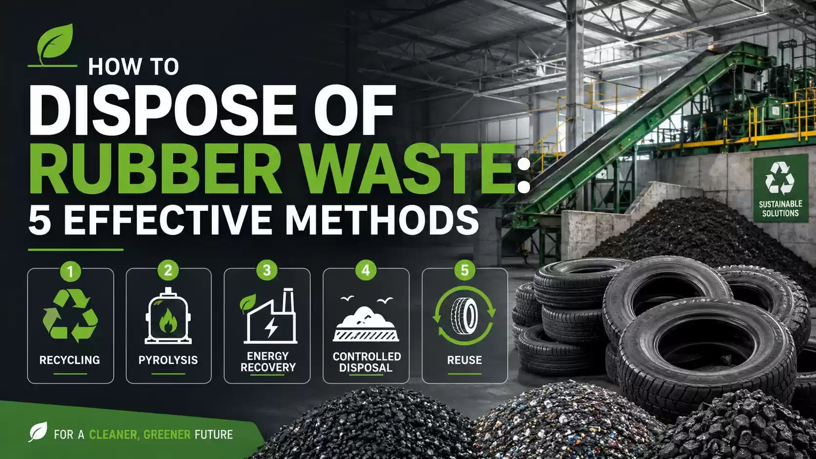 How to Dispose of Rubber waste- banner