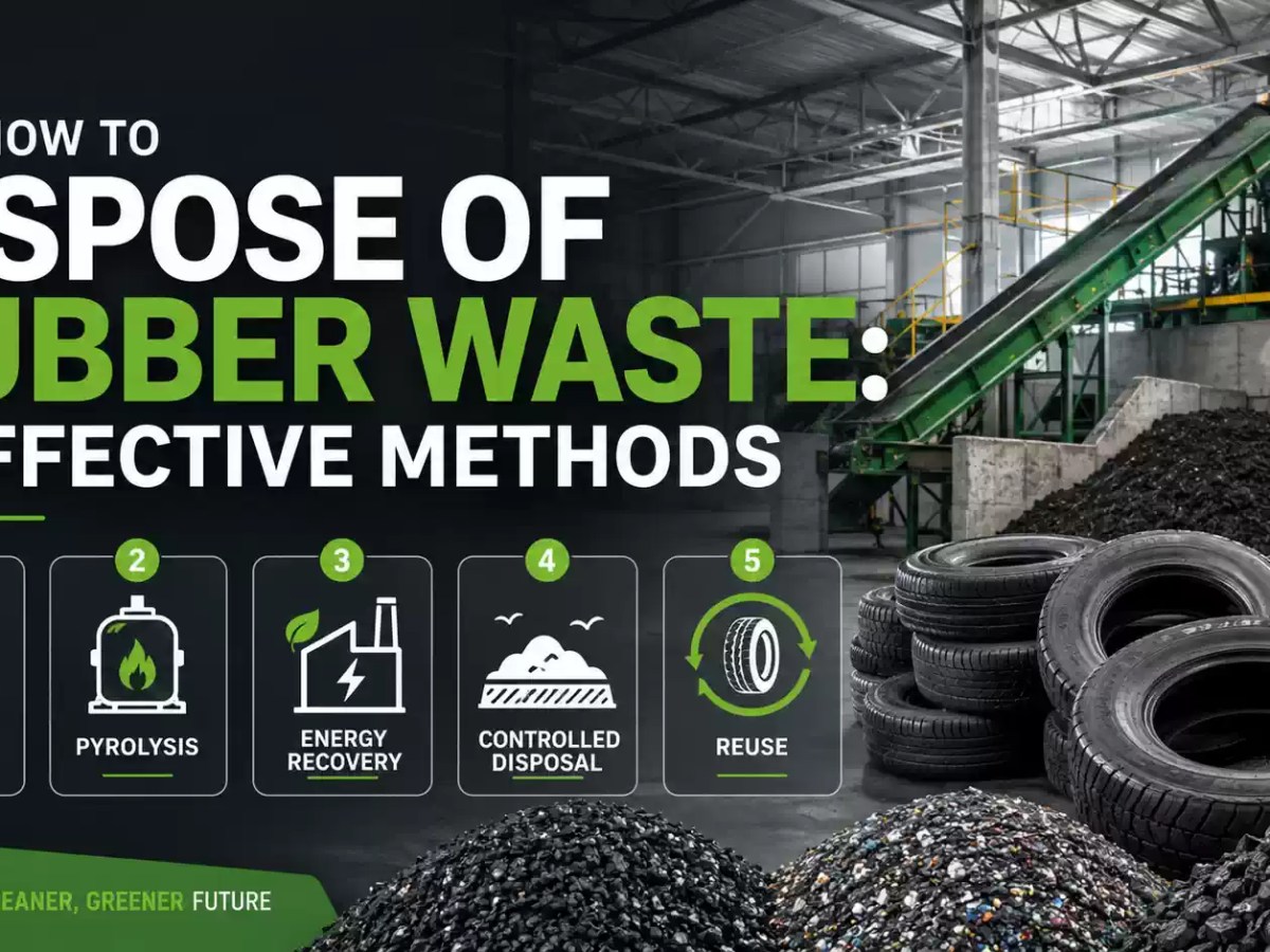 How to Dispose of Rubber Waste:  5 Effective&nbsp;Methods