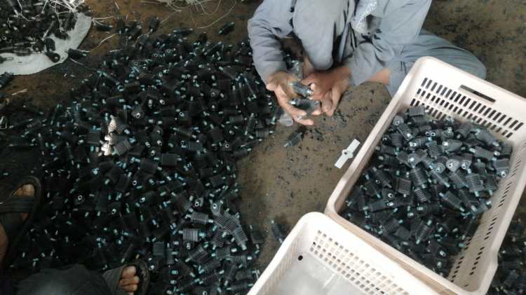 RUBBER COMPOUND PRODUCT SORTING