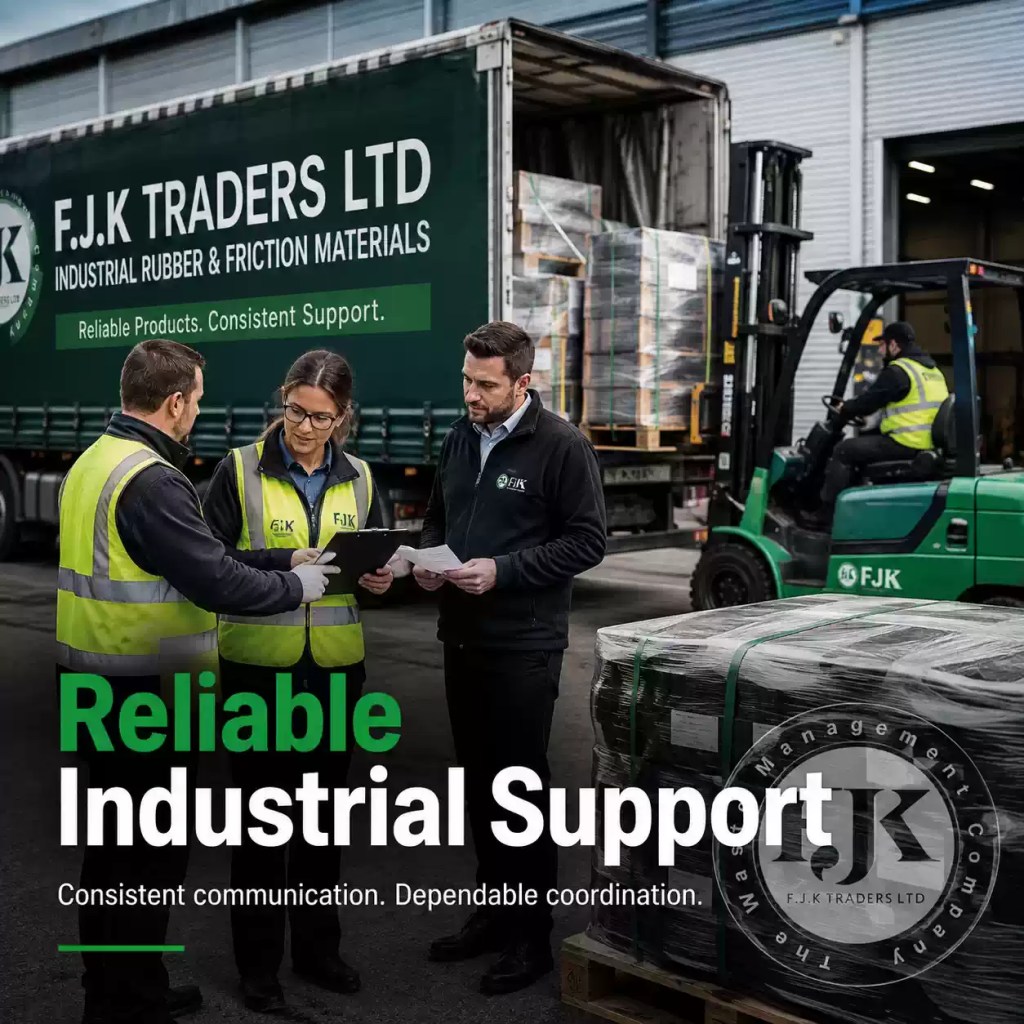 Reliable insdustrial support - FJK TRADERS LTD