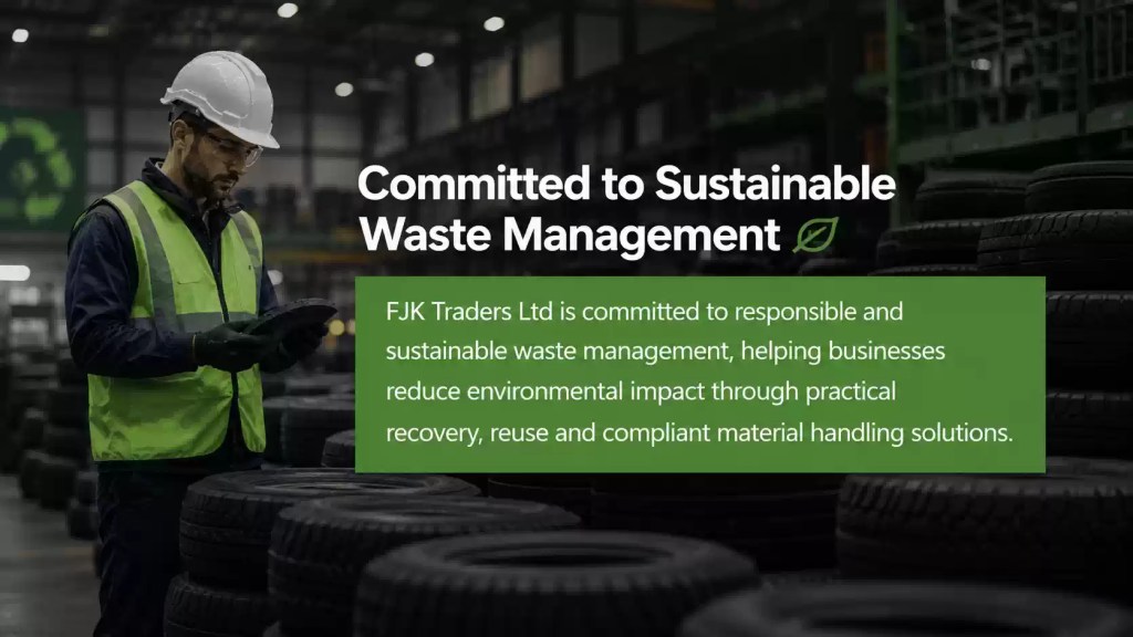 FJK Traders is fully committed to responsible recycling practices and works strictly within environmental and regulatory frameworks.